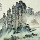 김학수(金學洙) 한국화 올림 (漢陽. 단양팔경)