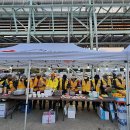 울산화력발전소 보일러 타워 붕괴 이미지