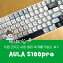 AULA PC방 | 내돈내산 알리 독거미 AULA S100pro 기계식 키보드 후기