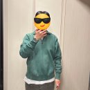 아프레쎄 (a.presse) 빈티지 스웻 하프 집업 그린 구매후기