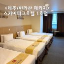 호텔스카이파크제주 | 제주 스카이파크호텔 1호점 뚜벅이 한라산 숙소 추천 / 등산장비 대여