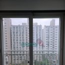 청주 아파트 유리창 청소.비가 온 후에도 유리창이 깨끗해요!