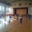 오늘훈련은 토당초등학교 체육관훈련 이미지