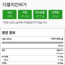 롯데리아 더블치킨버거 후기 |맛,칼로리,영양성분,가격 정보 | 다이어트 메뉴로 추천!