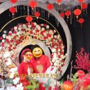 베트남국제결혼 베트남 현지맞선에서 반쪽을 만나 서로에게 미래를 약속하는 약혼식영상. 이미지