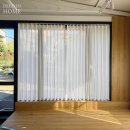 천자로 | 데코인홈 진해 천자로 카페, 카페 분위기를 가장 부드럽게 만드는 선택 쉬폰커튼 시공후기