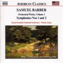 Samuel Barber작 Symphony No.1 in E Minor Op. 9 - Royal Scottish National Orchestra 이미지