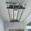 씨유제주삼화부영6차점 | 제주시 삼화부영3차 아파트 베란다 전동빨래건조대 설치 #우리토탈시스템