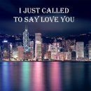 Stevie Wonder의I just called to say I love you 이미지