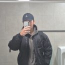 그레이핏 | 페르메논 오버핏 크롭 후드티 그레이 착용 후기