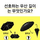 소름~선호하는 우산 길이와 특성 이미지