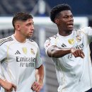 [MARCA] 오늘 훈련 중 격한 언쟁으로 주먹 다짐 직전까지 갔던 발베르데와 추아메니 이미지