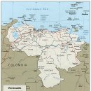 베네수엘라 국기 지도 이미지