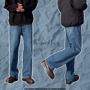 위더어패럴 | 유스(youth) 와이드 데님 팬츠 | Wide Denim Pants - Medium Blue 사이즈 추천 및 솔직후기