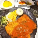 목포 경양식돈까스 맛집 브라운 치즈 등심돈까스 통오징어튀김까지 캬