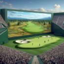 블랙스톤 스크린골프 이미지