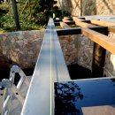 중앙공원 입구 | 광주 중앙공원 파고라 지붕 유리 시공 후기