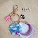 여름을 담은 레진아트 이미지