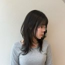 야탑 룹헤어 : 중단발 레이어드 C컬 펌 후기✨ : 야탑미용실