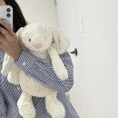 어른이를 위한 젤리캣 애착인형 라지 버니 크림 구매후기
