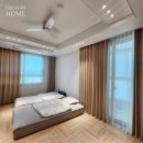 36-A | [데코인홈 마산 커튼블라인드] 양덕동 메트로시티 36평 A, 개방감 좋은 이중커튼 시공후기