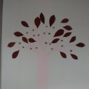 마로니에잎으로 꾸민나무 이미지
