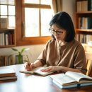 신중년을 위한 글쓰기 과정 | 96. 신중년 여성의 힐링 글쓰기 ④ 독서 일기 — 책 속에서 나를 찾는 시간