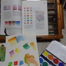 마음 힐링을 위한 수채화 이미지