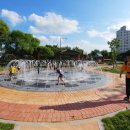 바닥분수 이미지