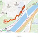 응봉역-응봉산-왕십리역(2025.01.04)
