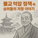 비하인드 한국사 #43 : 조선 불교 억압 정책 속 승려들의 저항 이야기