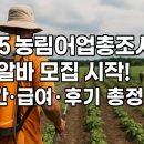 지방보조시스템 교육 | 2025 농림어업총조사 알바 모집! 기간, 지원 방법, 후기 총정리｜생활 안정 재테크 전략