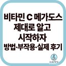 비타민 C 메가도스, 제대로 알고 시작하자 – 방법·부작용·실제 후기