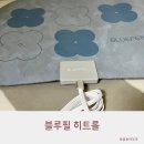 1인 전기방석 엉뜨 블루필 히트롤 온열패드로 사무실 리얼 사용 후기