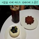 서울숲 카페 케이크 맛집 노틀던 후기 우리 부부 최애 디저트 카페 N회차 방문!