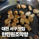 괴정로 | [대전] 괴정동 술 한잔하기 딱 좋은 야장 “한민원조막창” 내돈내산 후기