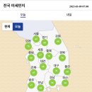 ＜오늘의 날씨 🌞☔️☃️＞ 2023년 3월 9일 목요일 이미지