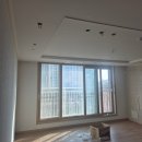 로하스타운 | 시흥도배 : 은계센트럴타운 35평 실크도배 / 로하스 매트회벽 87456-1 / 개나리 실크벽지