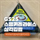 지에스25전주중화센터점 | GS25 스팸 카레라이스 삼각김밥 후기