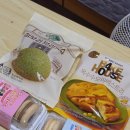 내서초등학교 | [내돈내산] CU 편의점 빵 &amp; 디저트 리뷰: 옥수수모찌페스트리, 청보리 브리오슈,요말쿠,딸바초마카롱 후기