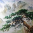 소나무가 있는 풍경 이미지