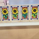 펄프아트 해바라기 키친타올걸이 네이버블로그