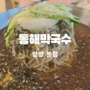 동해막국수 분점 | 양양 동해막국수 분점 시원한 메밀면과 수육이 유명한 맛집