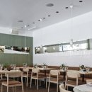 헬싱키의 레스토랑 Joanna Laajisto references 1940s kiosks for Michel restaurant in Helsinki 이미지
