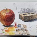 기초 소묘 및 수채화 | 기초 도형 소묘 및 수채화