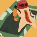 캐리어 속 볶음고추장