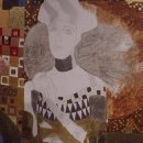 How to Paint Klimt's Woman in Gold 이미지