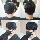 다산 미용실 바이윤헤어살롱 남자 커트 시스루컷 염색까지 깔끔해