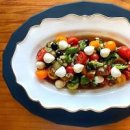 스테비아 토망고 토마토 샐러드 보코치니 치즈 곁들여 먹어요 이미지