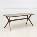 아론세라믹 | 하우스프랜드 리버 월넛 포세린식탁 &amp; 아론 월넛체어 배송후기